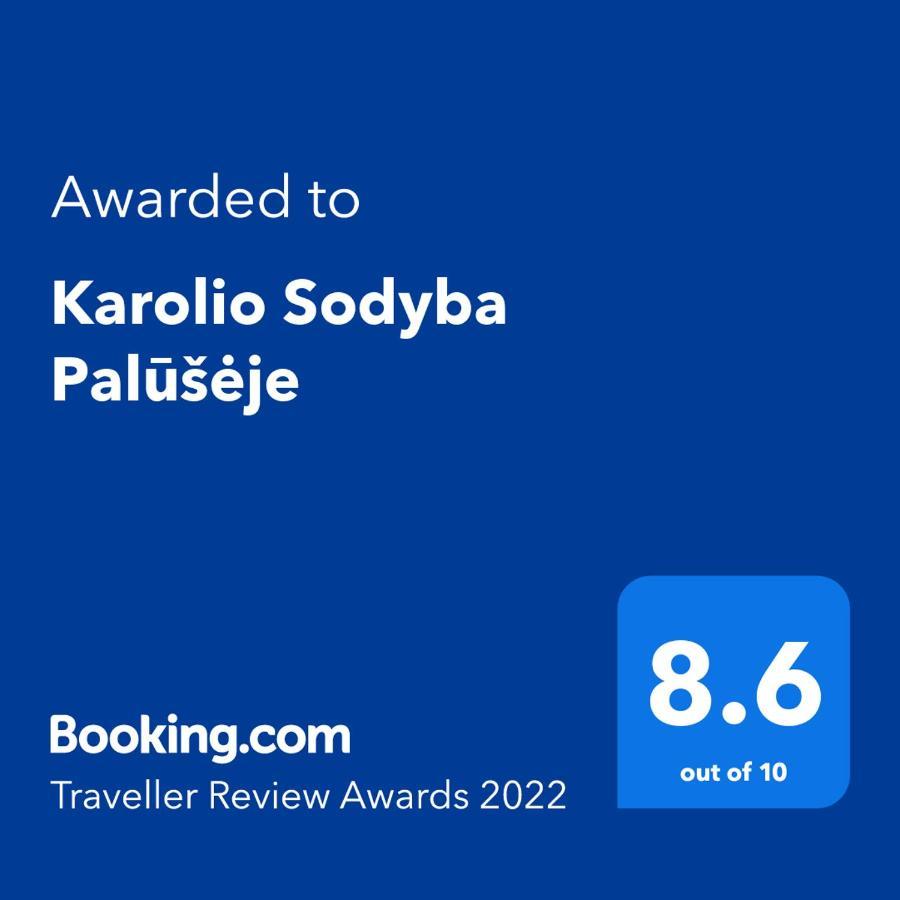 Karolio Sodyba Paluseje Eksteriør billede